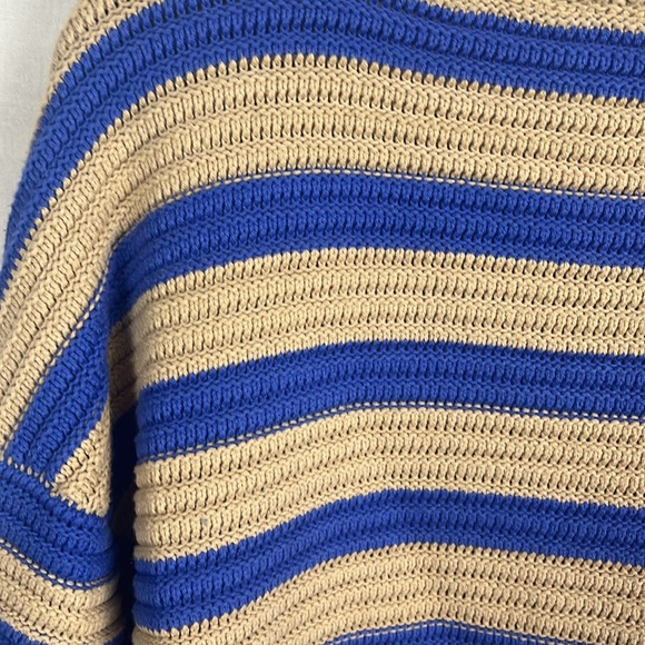 Free people small striped blue & tan - Picture 7 of 7